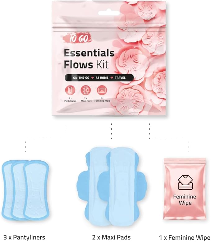 Essential Flows Kits Pack of 10 (Pink)