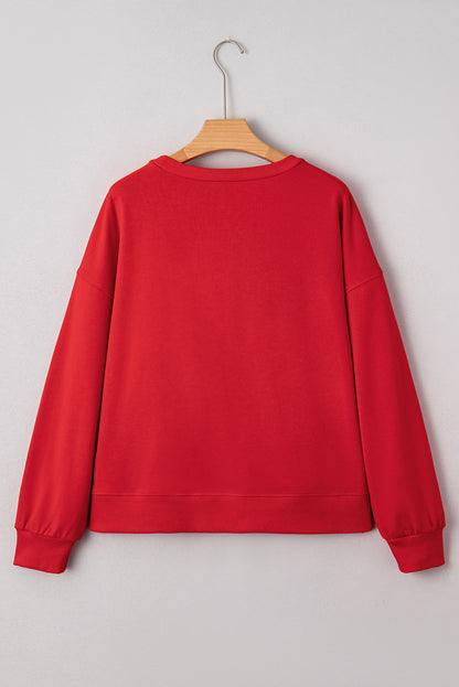 Threaded Pear Grelyra Holiday Christmas Graphic Sweatshirt