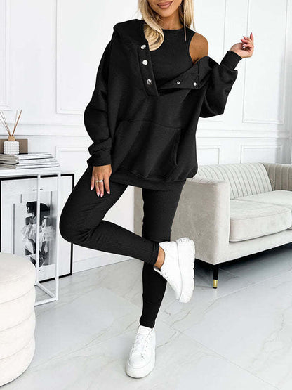 Women’s 3-Piece Hooded Sports Suit