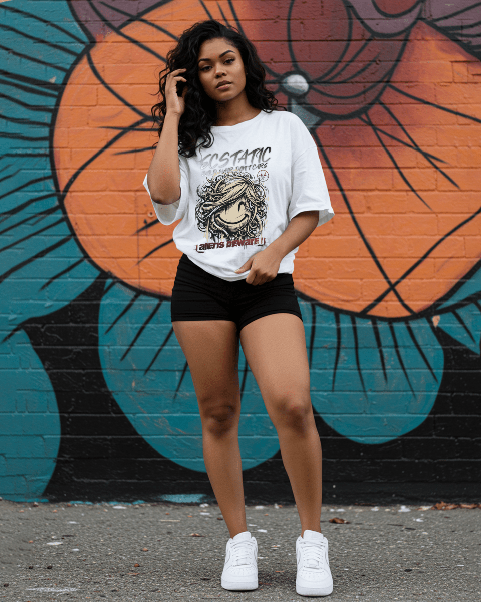 G West Ecstatic Oversized Women's T-Shirt