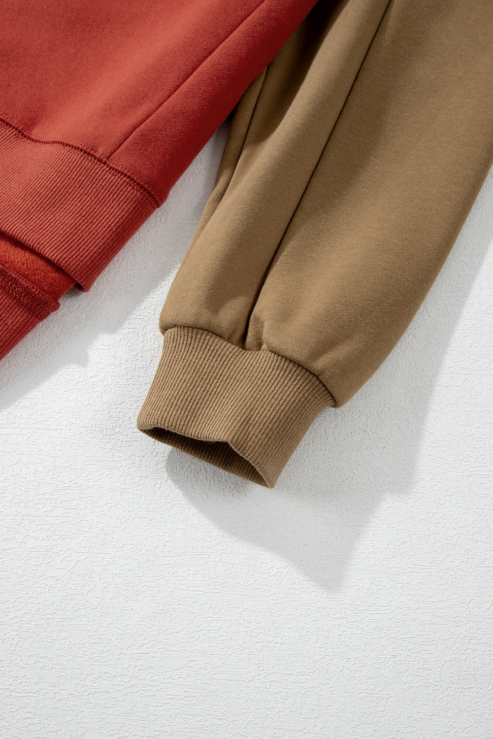 Threaded Pear Ella Patchwork Drop Shoulder Pullover