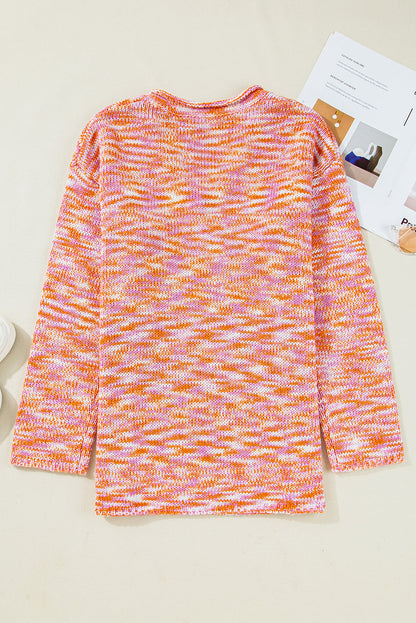 Threaded Pear Sofia Shoulder Tunic Oversized Sweater
