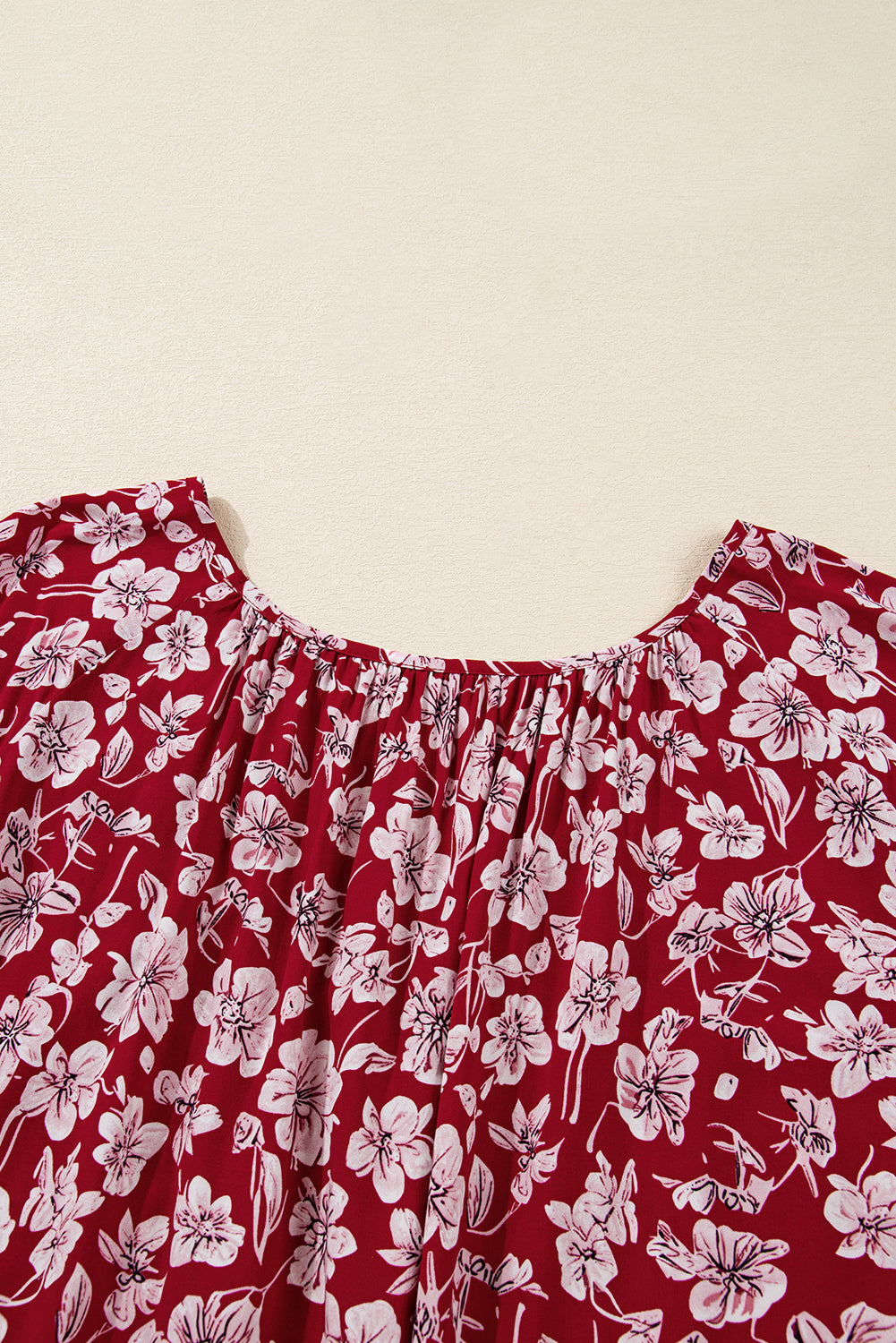Threaded Pear Georgina Balloon Sleeve Relaxed PLUS Dress