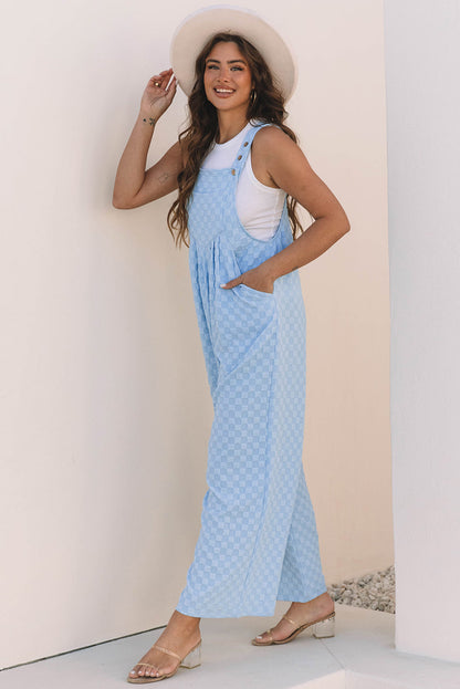Threaded Pear Ava Waist Wide Leg Overall