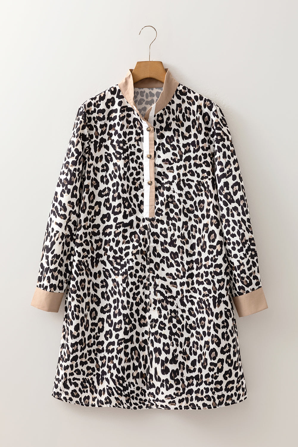 Threaded Pear Khalani Long Sleeve Flared Dress
