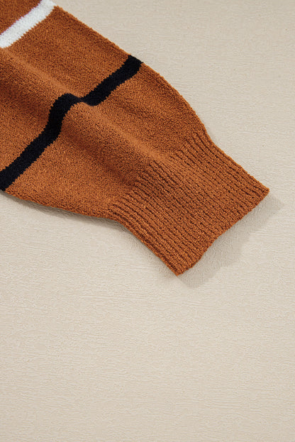 Threaded Pear Aylin Edge Drop Shoulder Sweater