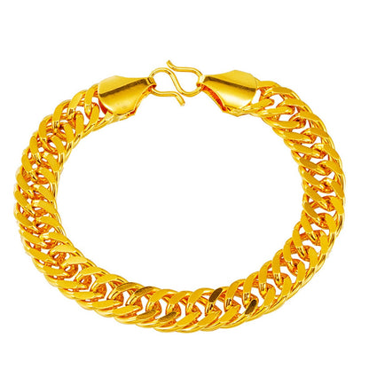 Goldtone Figaro Bracelet