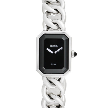 Pre-owned Chanel Women's Premiere 26mm X 20mm Stainless Steel Wristwatch - H0452