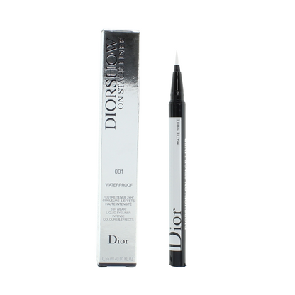 Dior Diorshow On Stage Liner 001 Matte White (Blemished Box)