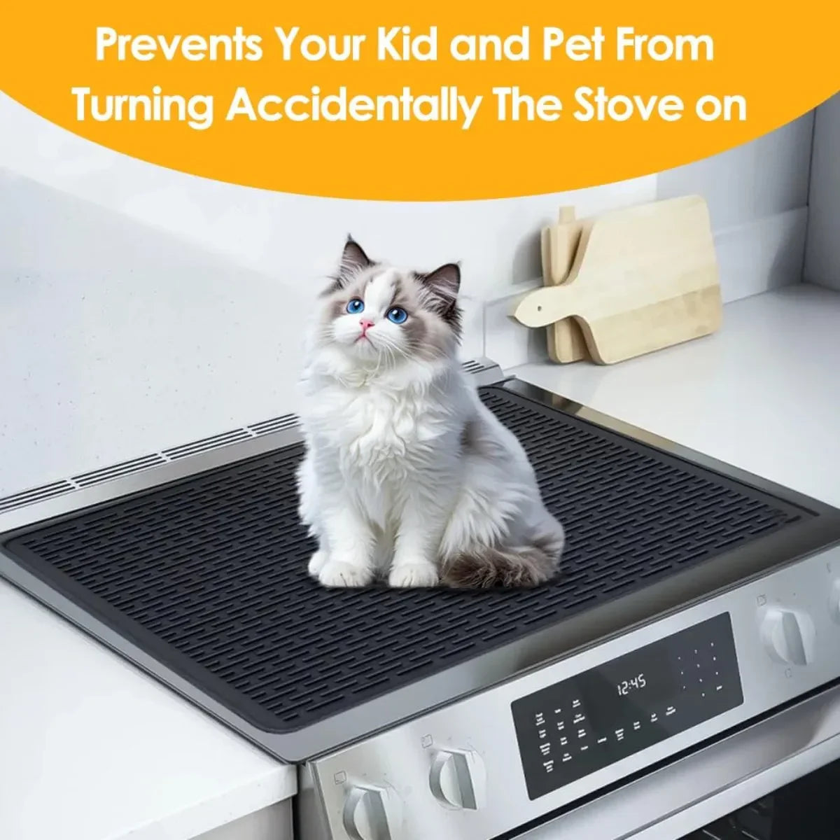 Anti-Scratch Reusable Stove Cover Pad