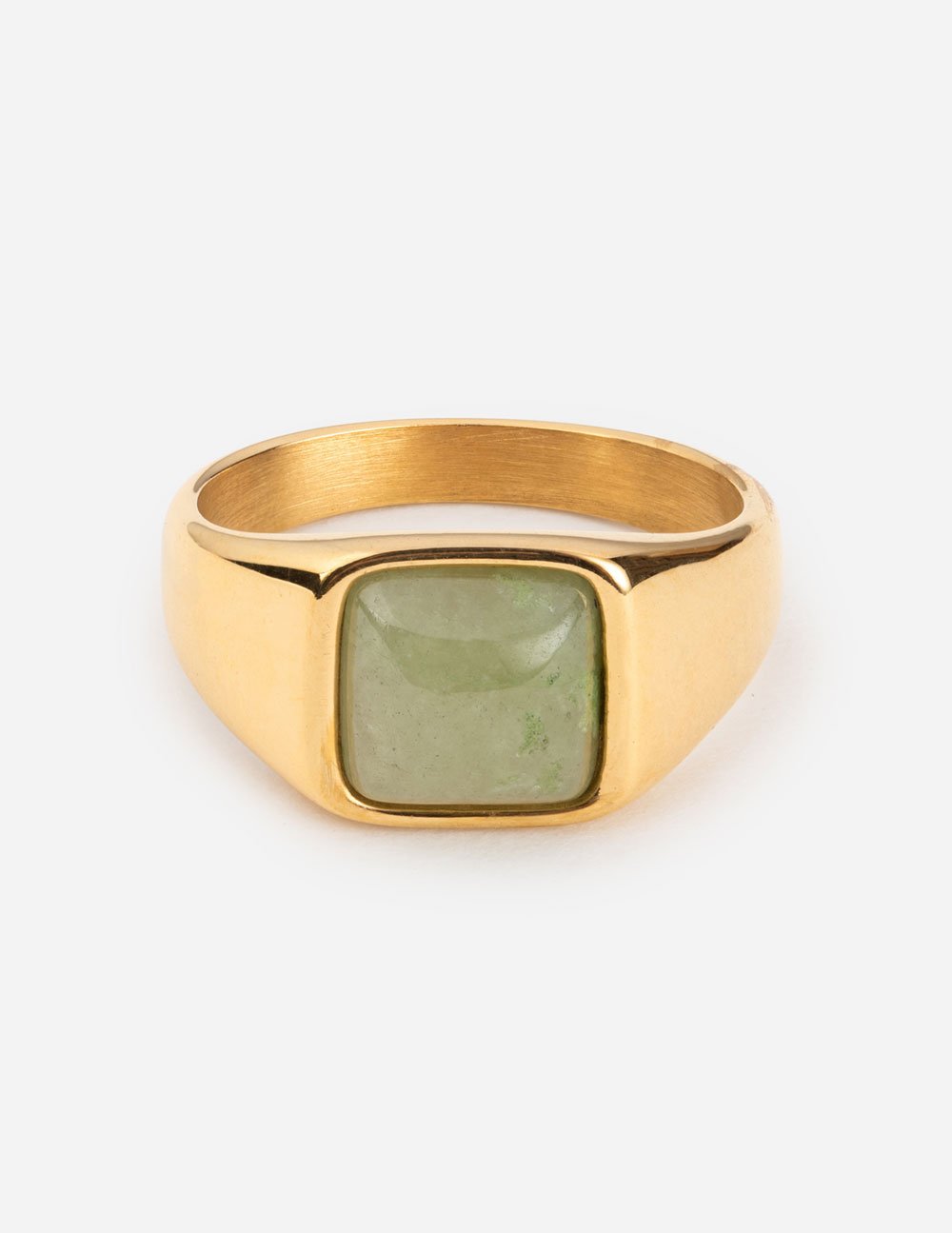 Elevated Faith Emerald Green Signet Ring