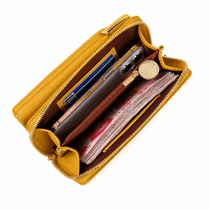Clip Zip Crossbody Wallet