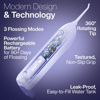 AquaSonic ICON Toothbrush & Flosser Bundle