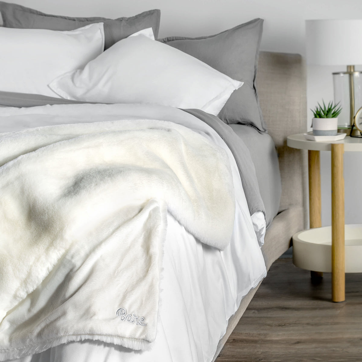 Bare Home Faux Fur Blanket