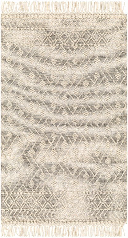 Erica Wool Rug with Tassels - Clearance