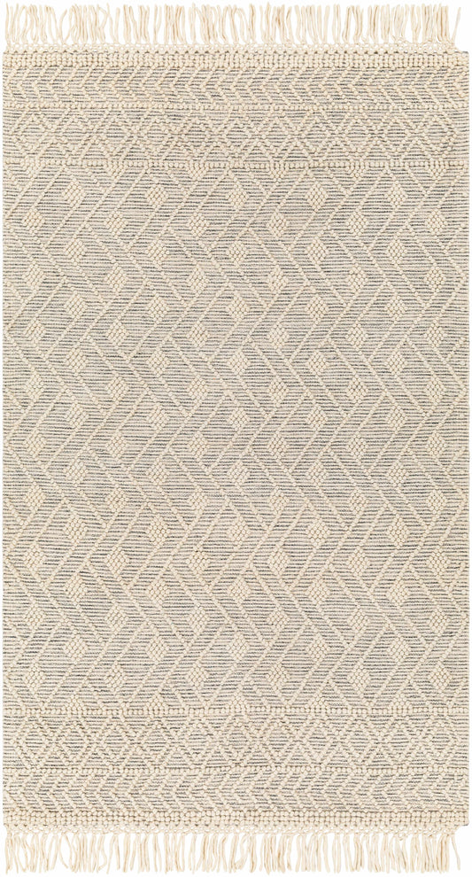 Erica Wool Rug with Tassels - Clearance