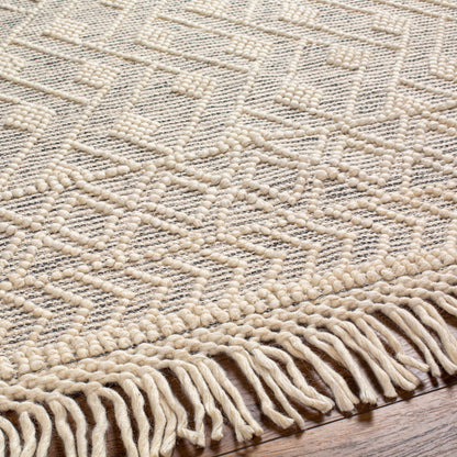 Erica Wool Rug with Tassels - Clearance