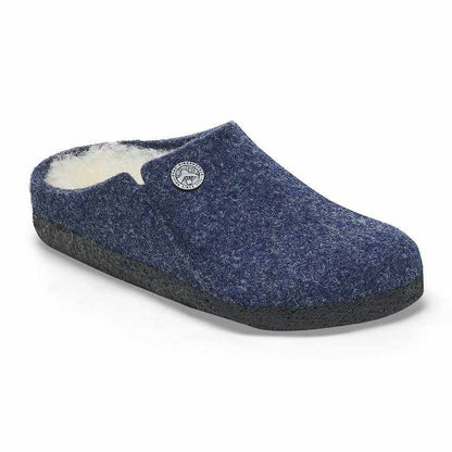 Birkenstock Zermatt Kids Shearling Wool Felt Dark Blue