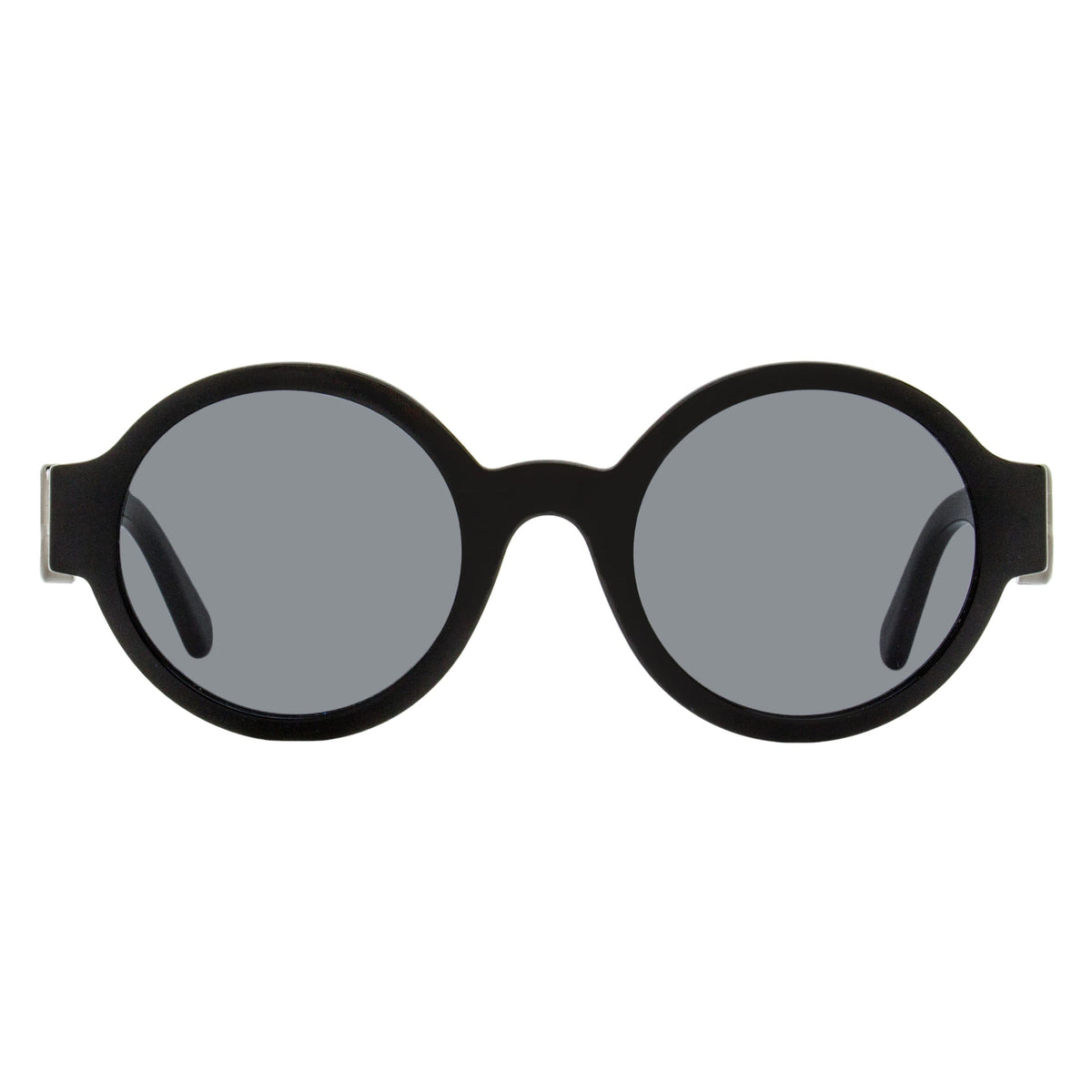 Moncler Atriom Round Sunglasses ML0243 01A Black 51mm
