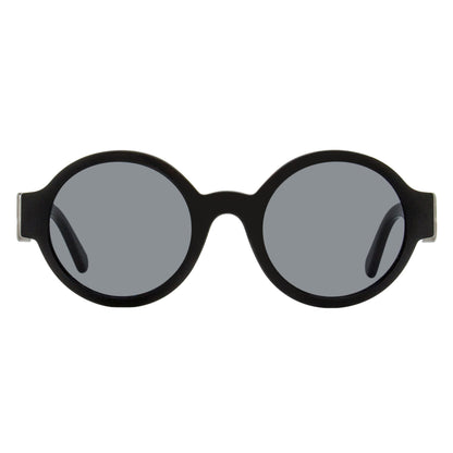 Moncler Atriom Round Sunglasses ML0243 01A Black 51mm