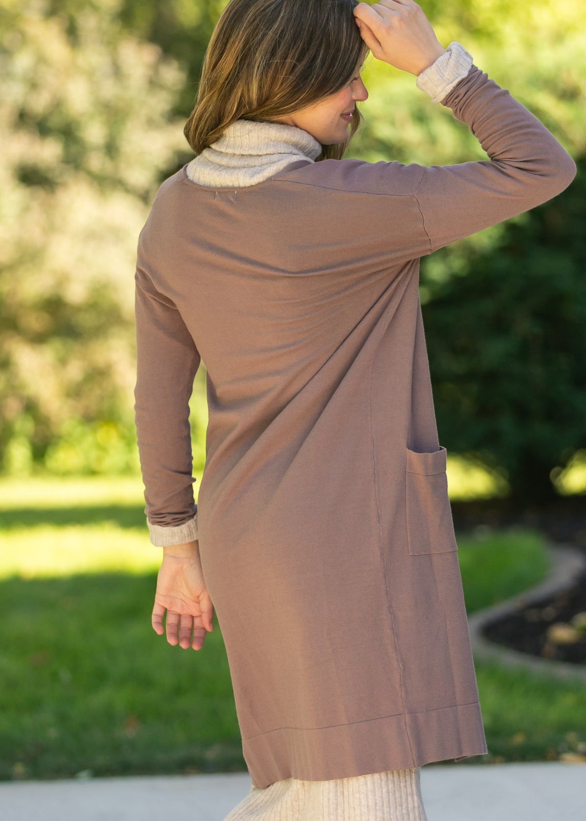 Essential Long + Soft Cardigan