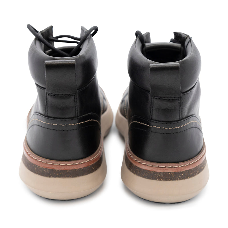 Armani Black Leather Ankle Boots 935119 - Choose Size