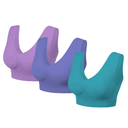 Extreme Fit 3 Pack Seamless Lightweight Comfort Bras