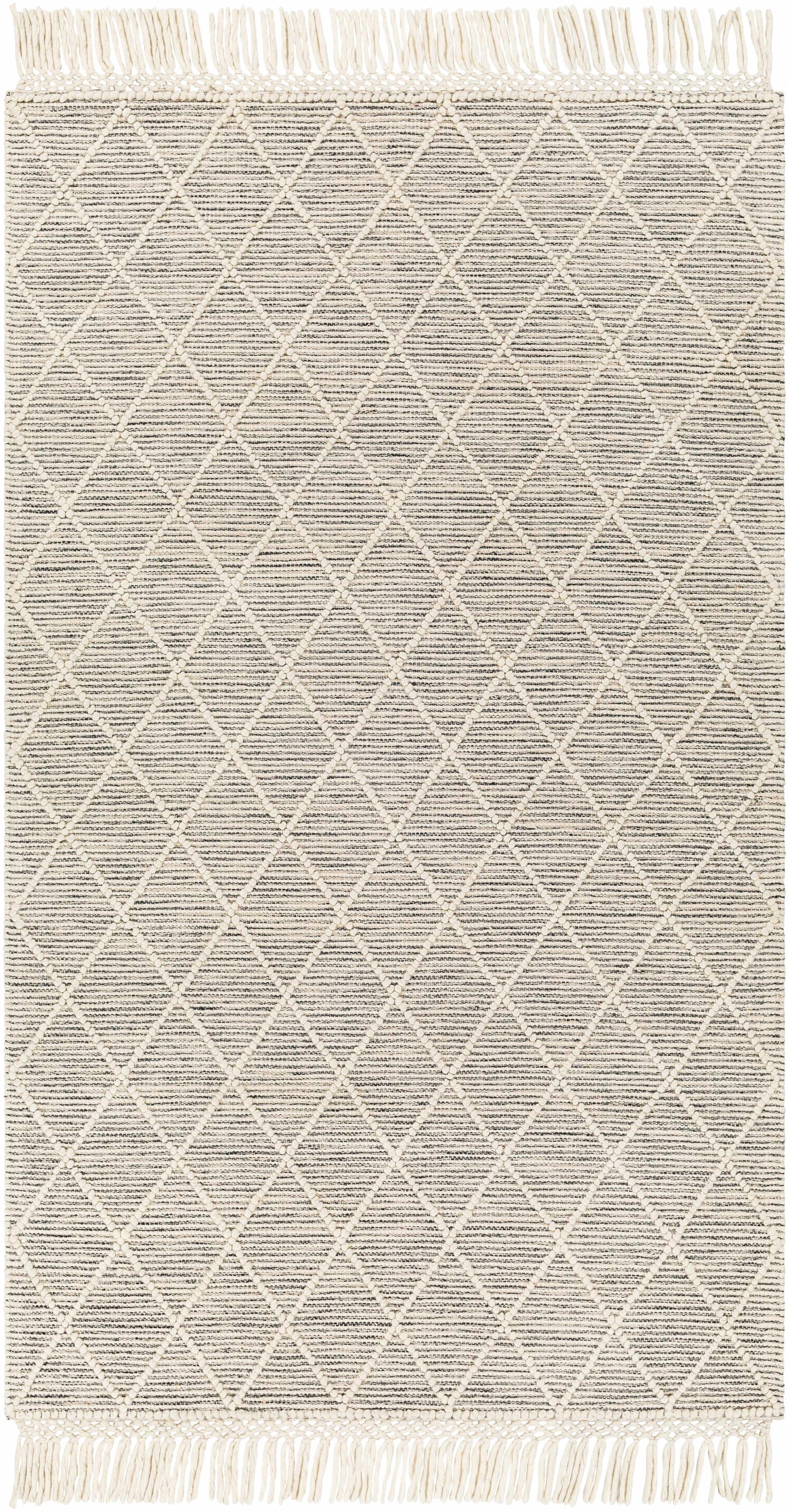 Ezria Wool Rug with Tassels - Clearance