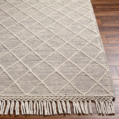 Ezria Wool Rug with Tassels - Clearance