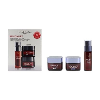 L'Oreal Revitalift Laser Renew Routine Skincare Set (Blemished Box)