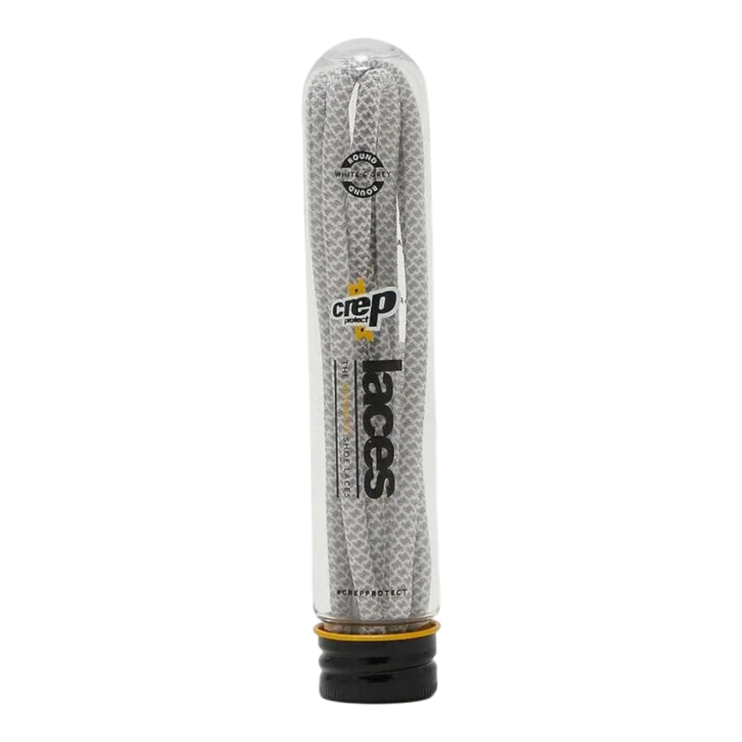 Crep Protect The Ultimate Round Unisex Laces White/Grey