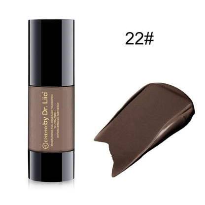 Breathable Full-Coverage Foundation – Dewy Finish, Hydrating, Vegan, Gluten-Free (SPF 15)