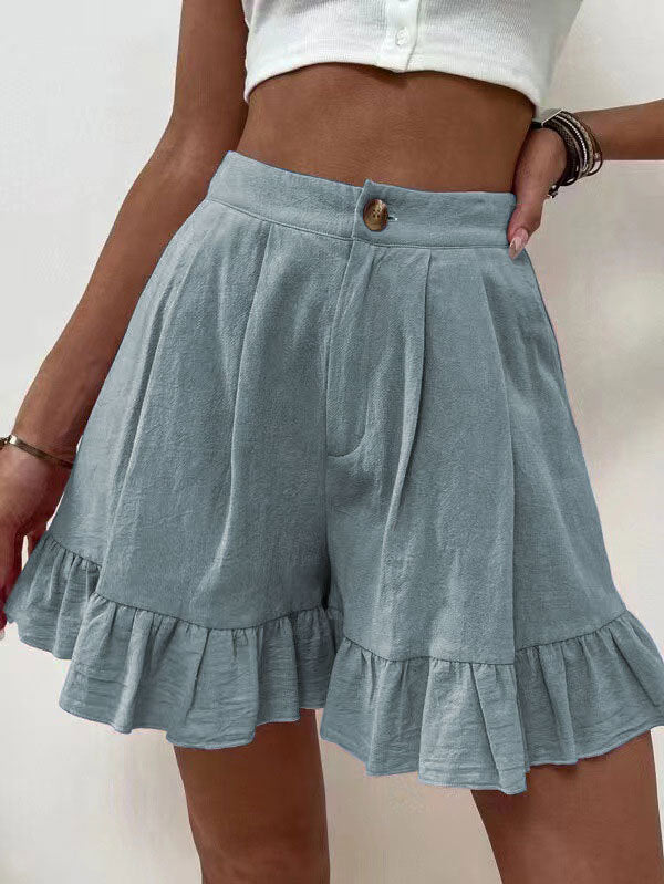Loose-fitting Shorts High-waisted Shorts For Women