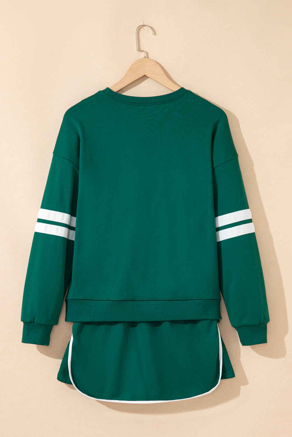 Threaded Pear Sophia Shoulder Pullover Mini Skirt