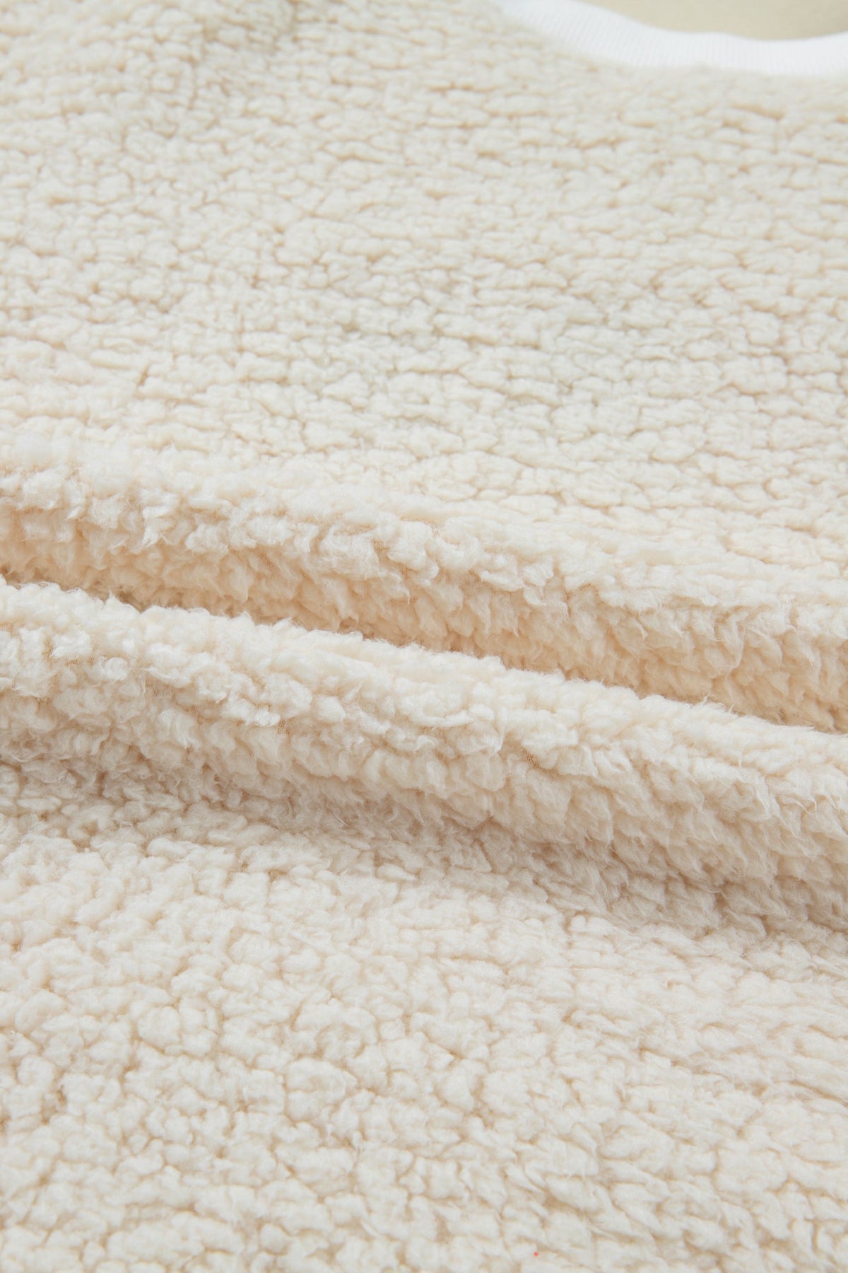 Threaded Pear Ensley Christmas Embroidered Sherpa Pullover