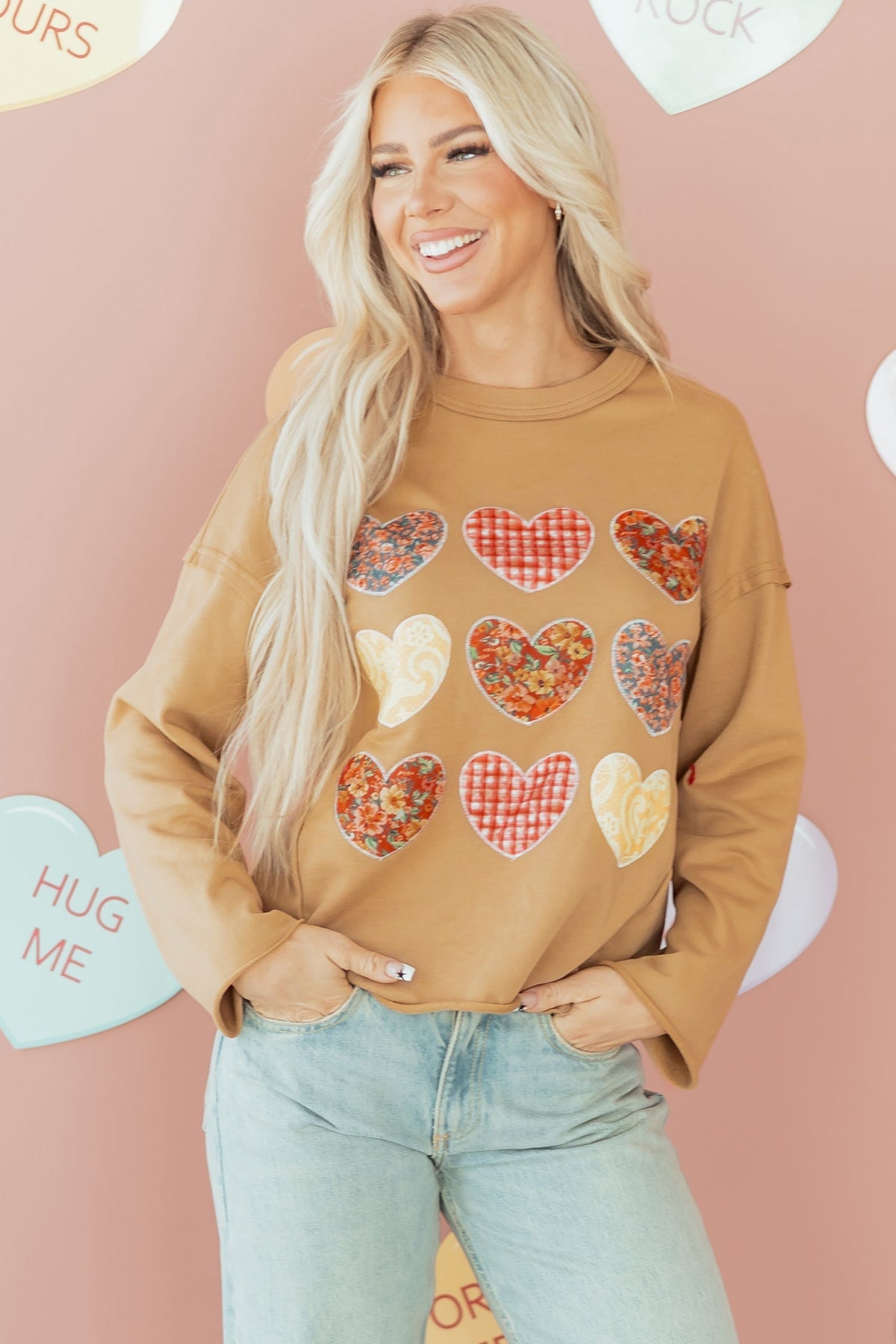 Threaded Pear Milana Seam Mineral Wash Sweatshirt