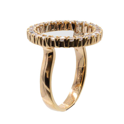 Gold Ring Size 56 Sif Jakobs Biella Grande
