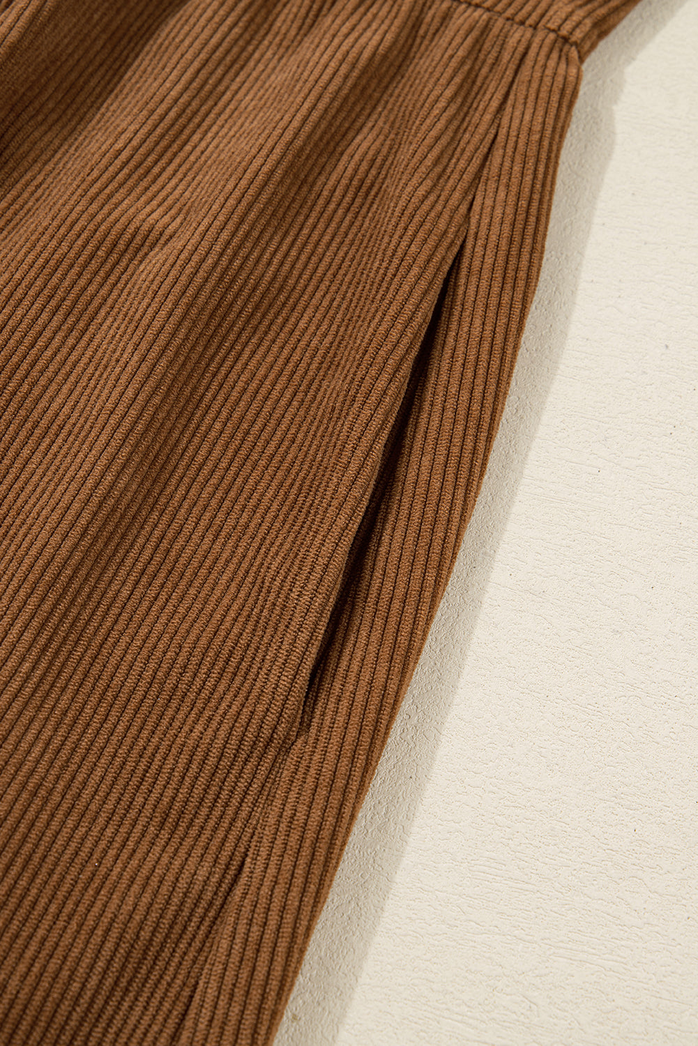 Threaded Pear Galilea Corduroy Full Collared PLUS Shirt