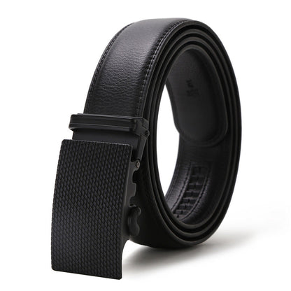 Men’s High-End Automatic Buckle Belt | High-Sense Cost-Effective Executive Waistband | Trendy Minimalist Professional Leather Belt | Luxury-Label Statuesque Men’s Accessory | 2026 High-Fashion Radiant Urban Essential