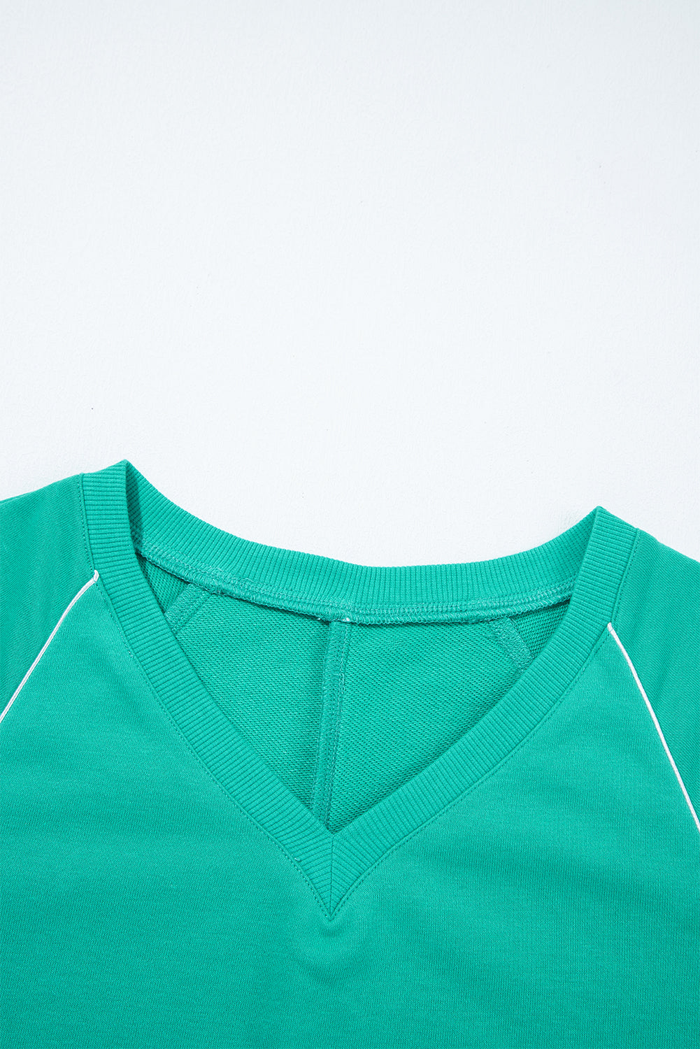 Threaded Pear Dani Colorblock Trim Pullover Top