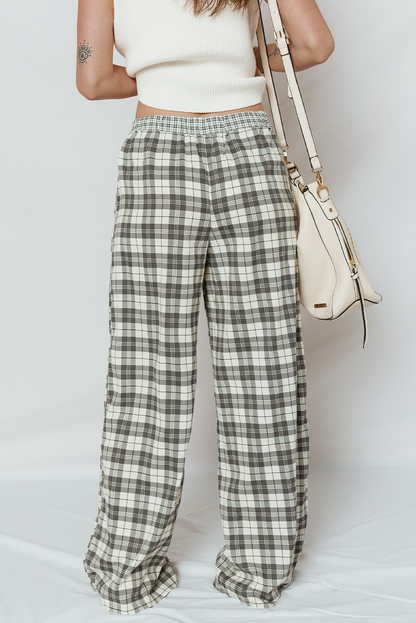 Threaded Pear Chana Wide Leg Casual Pants