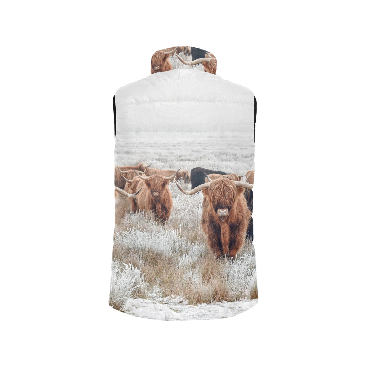 Baha Ranch Highland Herd Women's Puffy Vest