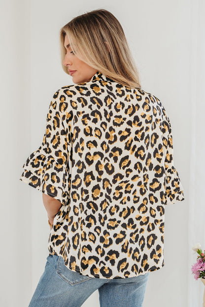 Threaded Pear Penny 4 Sleeve Loose Shirt