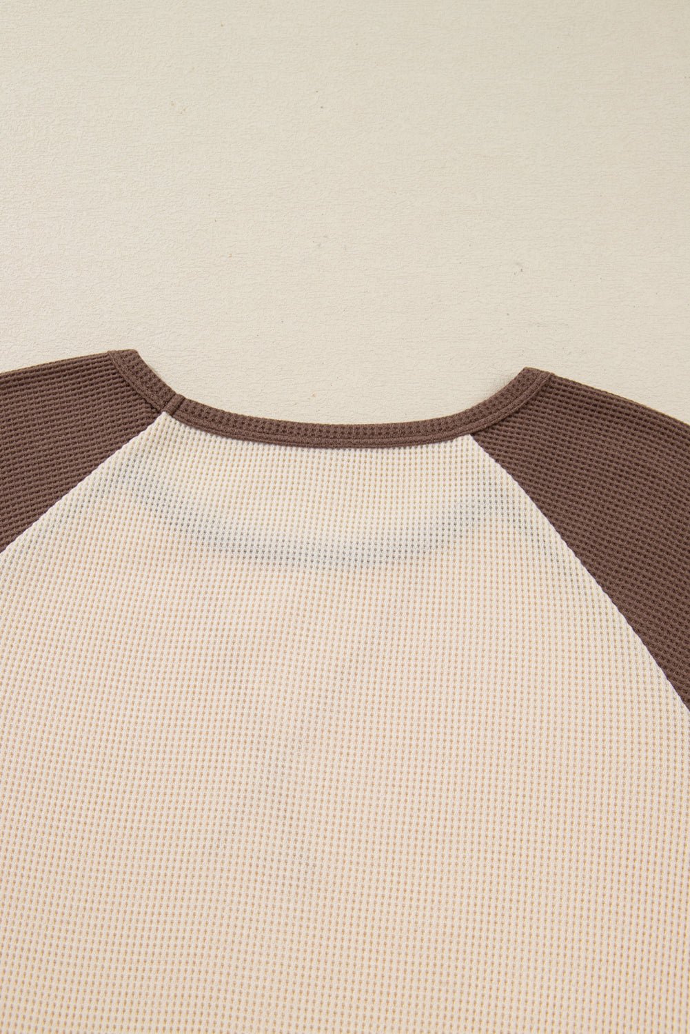 Threaded Pear Emmeline Patchwork Color Block Long Sleeve Top