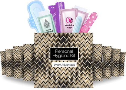 Feminine Hygiene Kits Pack of 10 (Leather Light)