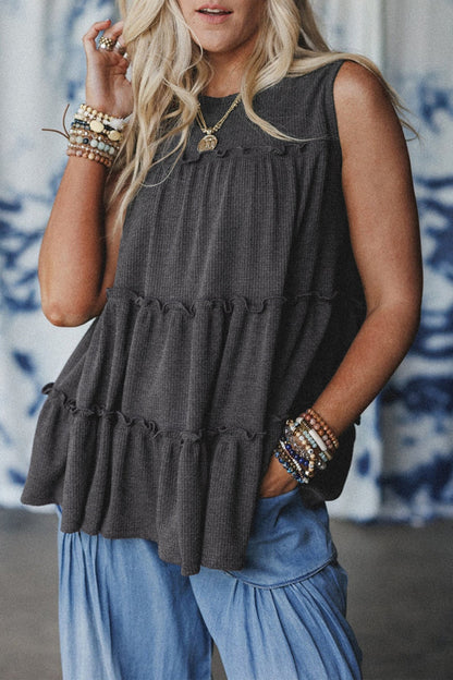 Threaded Pear Macie a Line Tank Top