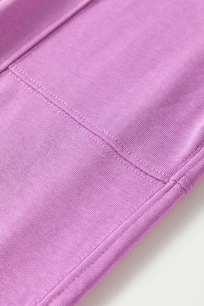 Threaded Pear Antonella Solid Color Jogger Pants