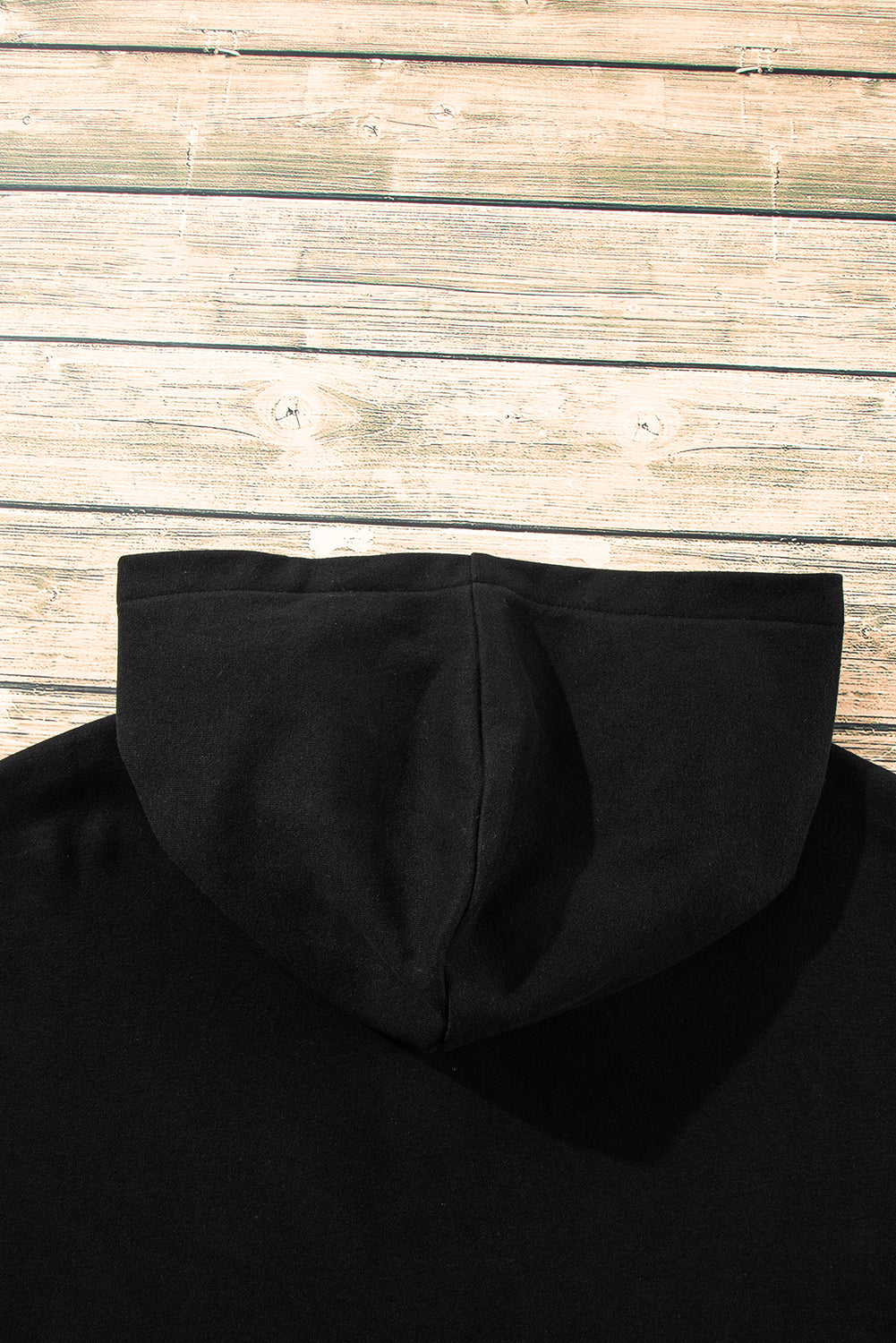 Threaded Pear Kate Fleece Lined Half Zipper Kangaroo Pockets Loose Hoodie
