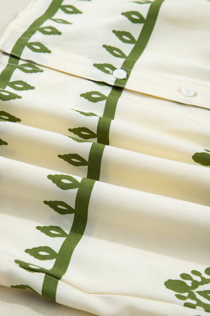 Threaded Pear Keziah Puffy Half Sleeve Shirt