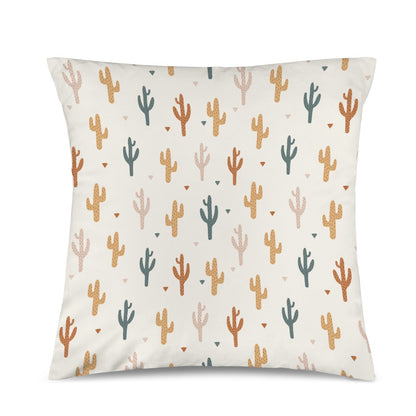 Cactus Velvety Soft Throw Pillow Case Made in America